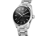 Buy Shop Tag Heuer Carrera Day Date Automatic Black Dial Silver Steel Strap Watch for Men - WBN2010.BA0640 USA Online
