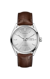 Buy Shop Tag Heuer Carrera Day Date Silver Dial Brown Leather Strap Watch for Men - WBN2011.FC6484 USA Online