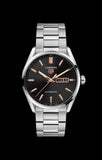 Buy Shop Tag Heuer Carrera Day Date Black Dial Silver Steel Strap Watch for Men - WBN2013.BA0640 USA Online