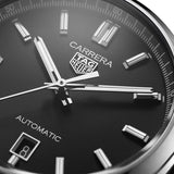 Buy Shop Tag Heuer Carrera Date Black Dial Silver Steel Strap Watch for Men - WBN2110.BA0639 USA Online