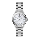 Buy Shop Tag Heuer Carrera Mother of Pearl Dial Silver Steel Strap Watch for Women - WBN2410.BA0621 USA Online