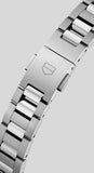 Buy Shop Tag Heuer Carrera Diamonds Mother of Pearl Dial Silver Steel Strap Watch for Women - WBN2412.BA0621 USA Online