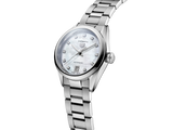 Buy Shop Tag Heuer Carrera Diamonds Mother of Pearl Dial Silver Steel Strap Watch for Women - WBN2412.BA0621 USA Online