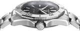 Buy Shop Tag Heuer Aquaracer Professional 200 Quartz Black Dial Silver Steel Strap Watch for Men - WBP1110.BA0627 USA Online