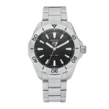 Buy Shop Tag Heuer Aquaracer Professional 200 Quartz Black Dial Silver Steel Strap Watch for Men - WBP1110.BA0627 USA Online