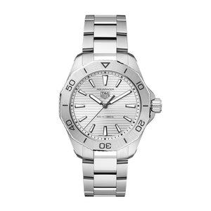 Buy Shop Tag Heuer Aquaracer Professional 200 Quartz Silver Dial Silver Steel Strap Watch for Men - WBP1111.BA0627 USA Online