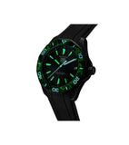 Buy Shop Tag Heuer Aquaracer Professional 200 Solargraph Quartz Black Dial Black Rubber Strap Watch for Men - WBP1112.FT6199 USA Online