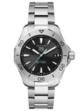 Buy Shop Tag Heuer Aquaracer Professional 200 Solargraph Quartz Black Dial Silver Steel Strap Watch for Men - WBP1114.BA0000 USA Online