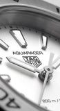 Buy Shop Tag Heuer Aquaracer Professional 200 Quartz White Dial Silver Steel Strap Watch for Women - WBP1411.BA0622 USA Online