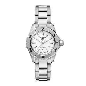 Buy Shop Tag Heuer Aquaracer Professional 200 Quartz White Dial Silver Steel Strap Watch for Women - WBP1411.BA0622 USA Online
