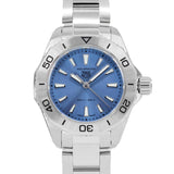 Buy Shop Tag Heuer Aquaracer Professional 200 Quartz Blue Dial Silver Steel Strap Watch for Women - WBP1415.BA0622 USA Online