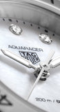 Buy Shop Tag Heuer Aquaracer Professional 200 Quartz Diamond Mother of Pearl Dial Silver Steel Strap Watch for Women - WBP1416.BA0622 USA Online