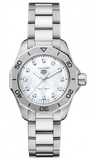 Buy Shop Tag Heuer Aquaracer Professional 200 Quartz White Dial Silver Steel Strap Watch for Women - WBP1411.BA0622 USA Online