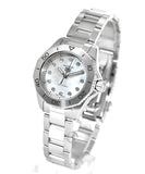 Buy Shop Tag Heuer Aquaracer Professional 200 Quartz Diamond Mother of Pearl Dial Silver Steel Strap Watch for Women - WBP1416.BA0622 USA Online