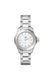 Buy Shop Tag Heuer Aquaracer Professional 200 Quartz Diamonds White Dial Silver Steel Strap Watch for Women - WBP1450.BA0622 USA Online