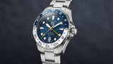 Buy Shop Tag Heuer Aquaracer Professional 300 GMT Automatic Blue Dial Silver Steel Strap Watch for Men - WBP2010.BA0632 USA Online
