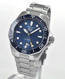 Buy Shop Tag Heuer Aquaracer Professional 300 Automatic Blue Dial Silver Steel Strap Watch for Men - WBP201B.BA0632 USA Online