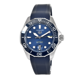 Buy Shop Tag Heuer Aquaracer Professional 300 Automatic Blue Dial Blue Rubber Strap Watch for Men - WBP201B.FT6198 USA Online