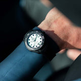 Buy Shop Tag Heuer Aquaracer Professional 300 Automatic White Dial Black Rubber Strap Watch for Men - WBP201D.FT6197 USA Online