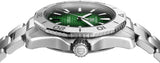 Buy Shop Tag Heuer Aquaracer Professional 200 Automatic Green Dial Silver Steel Strap Watch for Men - WBP2115.BA0627 USA Online