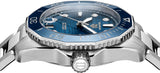 Buy Shop Tag Heuer Aquaracer Professional 300 Automatic Diamonds Blue Dial Silver Steel Strap Watch for Women - WBP231B.BA0618 USA Online