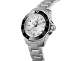 Buy Shop Tag Heuer Aquaracer Professional 300 Automatic White Dial Silver Steel Strap Watch for Men - WBP231C.BA0626 USA Online