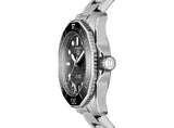 Buy Shop Tag Heuer Aquaracer Professional 300 Automatic Black Dial Silver Steel Strap Watch for Women - WBP231D.BA0626 USA Online