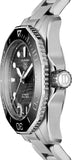 Buy Shop Tag Heuer Aquaracer Professional 300 Automatic Black Dial Silver Steel Strap Watch for Women - WBP231D.BA0626 USA Online