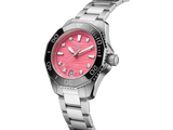 Buy Shop Tag Heuer Aquaracer Professional 300 Automatic Diamonds Pink Dial Silver Steel Strap Watch for Women - WBP231J.BA0618 USA Online