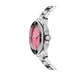 Buy Shop Tag Heuer Aquaracer Professional 300 Automatic Diamonds Pink Dial Silver Steel Strap Watch for Women - WBP231J.BA0618 USA Online