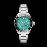 Buy Shop Tag Heuer Aquaracer Professional 300 Automatic Diamonds Green Dial Silver Steel Strap Watch for Women - WBP231K.BA0618 USA Online