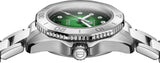 Buy Shop Tag Heuer Aquaracer Professional 200 Automatic Diamond Green Dial Silver Steel Strap Watch for Women - WBP2415.BA0622 USA Online