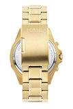 Buy Shop Fossil Garrett Chronograph Gold Dial Gold Steel Strap Watch for Men - FS5772 USA Online