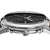 Buy Shop Fossil Townsman Chronograph Black Dial Brown Leather Strap Watch for Men - FS5280 USA Online