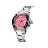 Buy Shop Tag Heuer Aquaracer Professional 300 Automatic Diamonds Pink Dial Silver Steel Strap Watch for Women - WBP231J.BA0618 USA Online