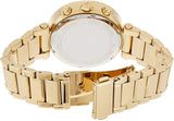 Buy Shop Michael Kors Layton Pave Blue Dial Gold Steel Strap Watch for Women - MK6243 USA Online