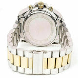 Buy Shop Michael Kors Bradshaw Silver Dial Two Tone Steel Strap Watch for Women - MK5627 USA Online