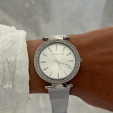 Buy Shop Michael Kors Darci Silver Dial Silver Mesh Bracelet Watch for Women - MK3367 USA Online