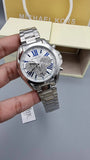 Buy Shop Michael Kors Bradshaw Quartz Silver Dial Silver Steel Strap Watch For Women - MK6320 USA Online