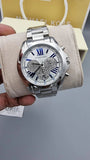 Buy Shop Michael Kors Bradshaw Quartz Silver Dial Silver Steel Strap Watch For Women - MK6320 USA Online