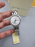 Buy Shop Michael Kors Darci Silver Dial Silver Stainless Steel Strap Watch for Women - MK3364 USA Online