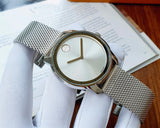 Buy Shop Movado Bold Silver Dial Silver Mesh Bracelet Watch For Women - 3600241 USA Online