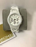 Buy Shop Michael Kors Ceramic White Dial White Steel Strap Watch for Women - MK5387 USA Online