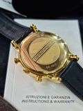 Buy Shop Emporio Armani Luigi Chronograph Black Dial Black Leather Watch For Men - AR1917 USA Online