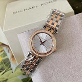 Buy Shop Michael Kors Darci Silver Dial Two Tone Steel Strap Watch for Women - MK3298 USA Online