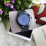 Buy Shop Michael Kors Runway Quartz Blue Dial Blue Steel Strap Watch For Women - MK3419 USA Online