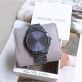 Buy Shop Michael Kors Runway Quartz Blue Dial Blue Steel Strap Watch For Women - MK3419 USA Online