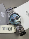 Buy Shop Fossil Tailor Mother of Pearl Black Dial Silver Steel Strap Watch for Women - ES3911 USA Online