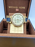 Buy Shop Michael Kors Ritz Gold Dial Two Tone Steel Strap Watch for Women - MK6328 USA Online