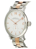 Buy Shop Marc Jacobs Baker White Dial Two Tone Steel Strap Watch for Women - MBM3312 USA Online